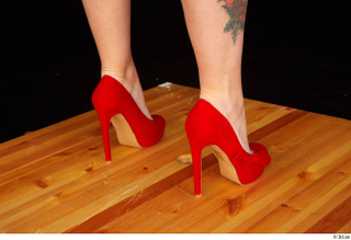 Jarushka Ross foot red high heels shoes 0006.jpg